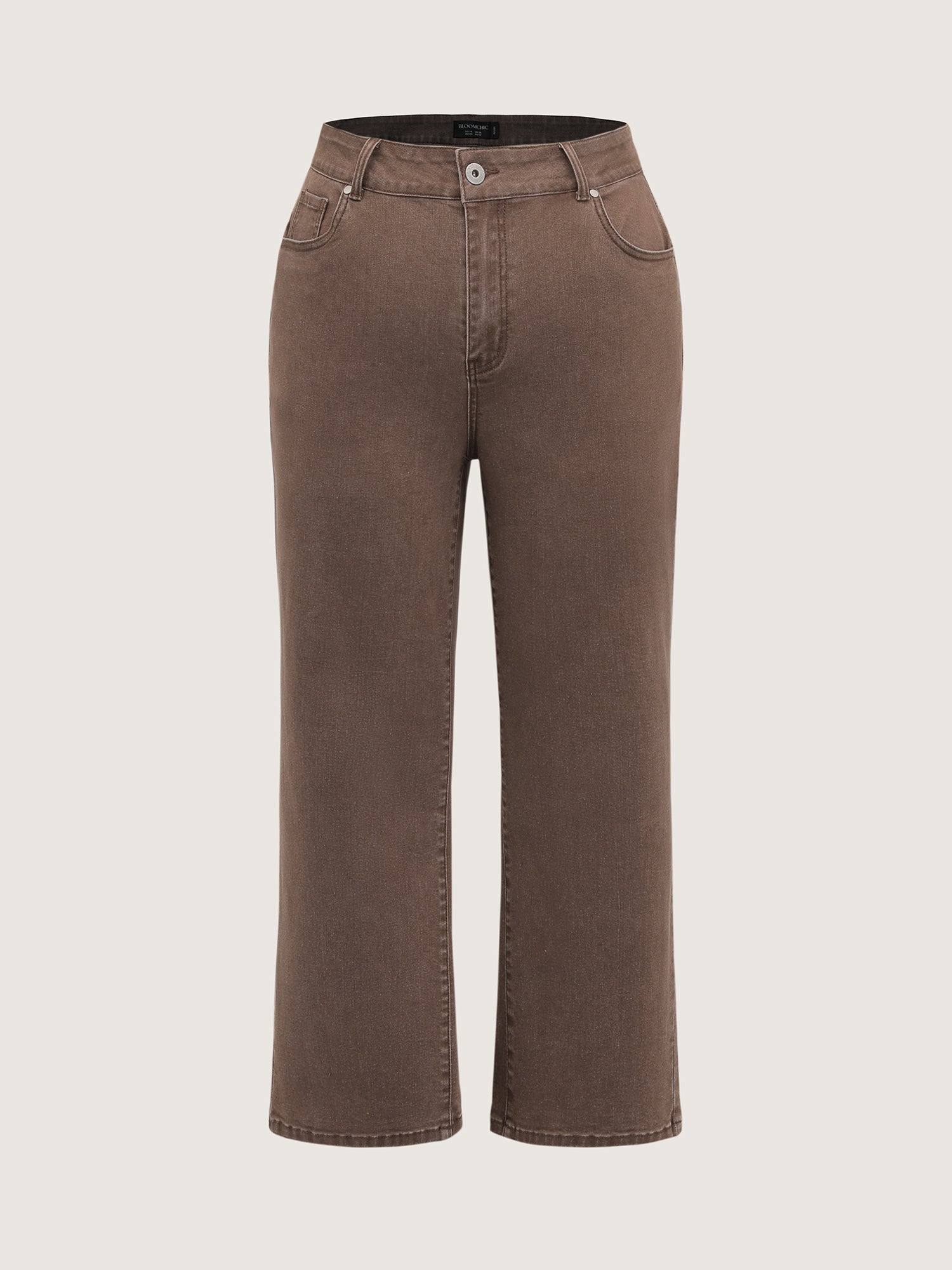 Colorful Cowboy Straight-Leg Jeans