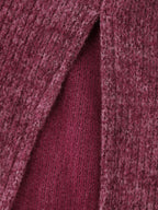 Supersoft Color Blend Knit Belted Midi Dress