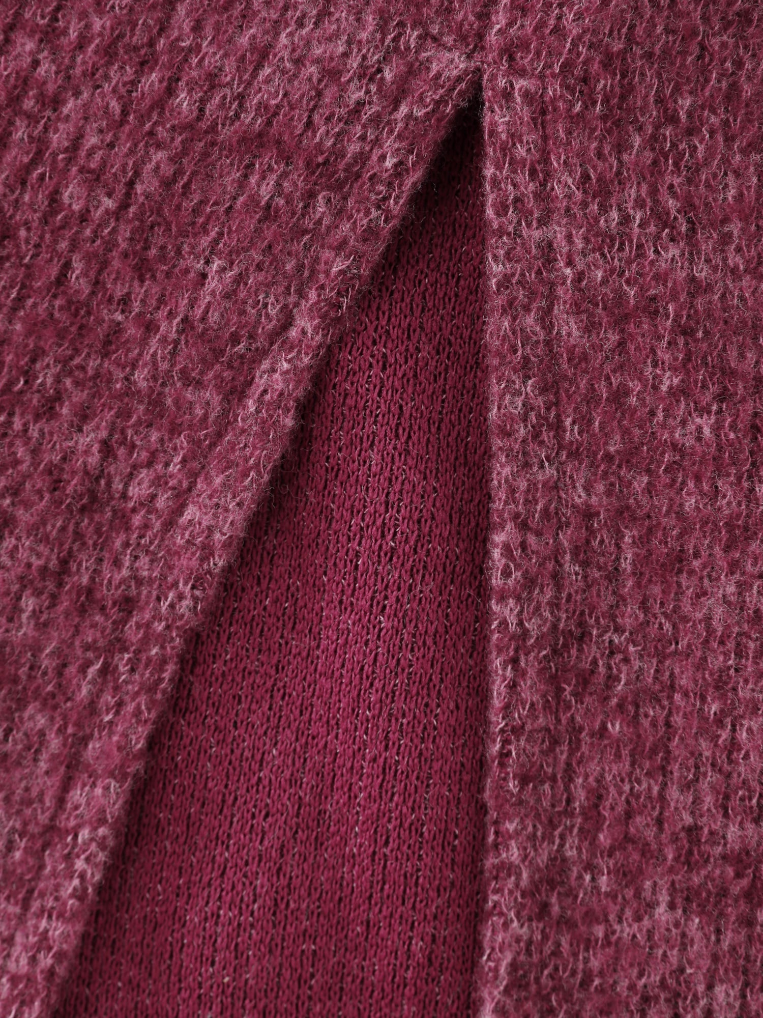 Supersoft Color Blend Knit Belted Midi Dress