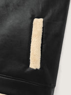 Fuzzy Edges Color Contrast Vest