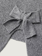 Back Bow Split Back Pullover